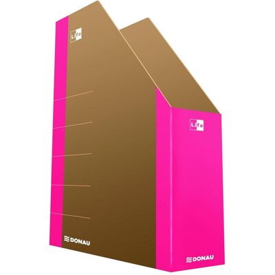 Donau, Dokumentenablage, Stehsammler LIFE 330289116 pink Karton, DIN A4 (A4) Donau, Dokumentenablage, Stehsammler LIFE 330289116 pink Karton, DIN A4 (A4)