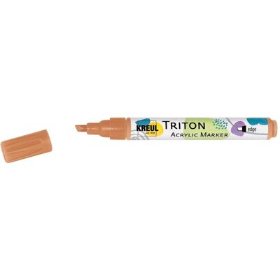 Kreul, Marker, 17851 - Triton Acrylic Marker Edge, Kupfer, Stichstärke 1 bis 4 mm, mit Edge-Spitze als Allrou (1x) Kreul, Marker, 17851 - Triton Acrylic Marker Edge, Kupfer, Stichstärke 1 bis 4 mm, mit Edge-Spitze als Allrou (1x)