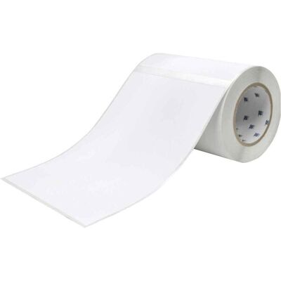 Brady, Etikettenrolle, J50-265-2569, Inkjet Polyester, Weiss, 178 x 254mm, permanent (100 E.) (184.15 mm) Brady, Etikettenrolle, J50-265-2569, Inkjet Polyester, Weiss, 178 x 254mm, permanent (100 E.) (184.15 mm)