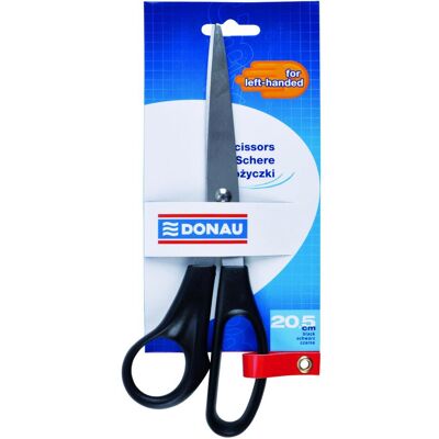 Donau, Schere, Linkshänder-büroschere, classic, 20, 5cm, schwarz (20 cm) Donau, Schere, Linkshänder-büroschere, classic, 20, 5cm, schwarz (20 cm)