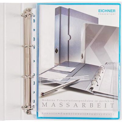 Eichner, Mappe, 10 Dokumentenhülle Dehnfaltentasche transparent (A4, 10x) Eichner, Mappe, 10 Dokumentenhülle Dehnfaltentasche transparent (A4, 10x)