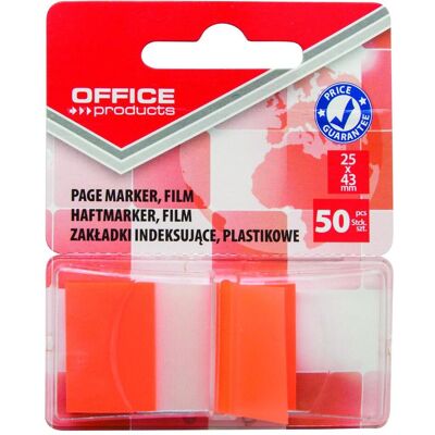 Office Products, Haftnotiz, Abheftregister pp, 25x43 mm, 50 register, blister, orange (75 x 4 mm) Office Products, Haftnotiz, Abheftregister pp, 25x43 mm, 50 register, blister, orange (75 x 4 mm)
