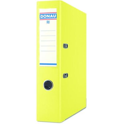 Donau, Ordner, Ordner premium, pp, a4/75mm, gelb Donau, Ordner, Ordner premium, pp, a4/75mm, gelb