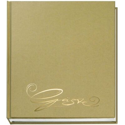 Magni, Fotoalbum, Gästebuch 21x24cm gold mit Prägung (24 x 21 cm) Magni, Fotoalbum, Gästebuch 21x24cm gold mit Prägung (24 x 21 cm)