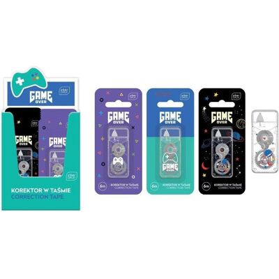 Interdruk, Korrekturmittel, 6 m langes Game-Over-Mix-Equalizer-Band Interdruk, Korrekturmittel, 6 m langes Game-Over-Mix-Equalizer-Band