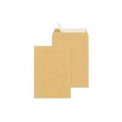 Mailmedia, Versandtasche + Luftpolstertasche, Versandtasche C4 haftklebend, ohne Fenster, braun / ca. 16,6 g, Haftklebung mit Abdeckstreifen, 90 g Mailmedia, Versandtasche + Luftpolstertasche, Versandtasche C4 haftklebend, ohne Fenster, braun / ca. 16,6 g, Haftklebung mit Abdeckstreifen, 90 g