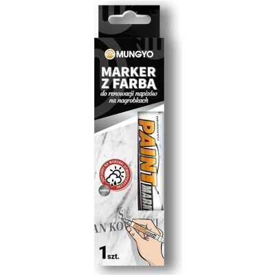Teka, Marker, Silberner MUNGYO Grabstein-Renovierungsmarker (1x) Teka, Marker, Silberner MUNGYO Grabstein-Renovierungsmarker (1x)