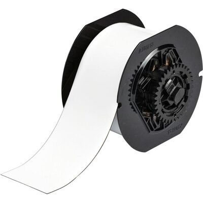 Brady, Etikettenrolle, White Printable Magnetic Tape (64 mm) Brady, Etikettenrolle, White Printable Magnetic Tape (64 mm)