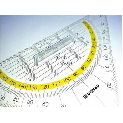 Donau, Lineal, Geometrie-Dreieck mit Griff 25 cm transparent (25 cm) Donau, Lineal, Geometrie-Dreieck mit Griff 25 cm transparent (25 cm)