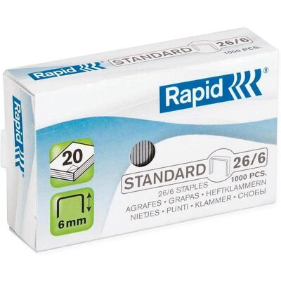 Rapid, Büroklammer, Standard (1000x) Rapid, Büroklammer, Standard (1000x)