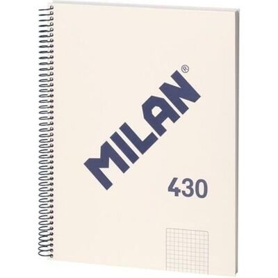 Milan, Heft + Block, 57142E80BG (A4, Liniert, Harter Einband) Milan, Heft + Block, 57142E80BG (A4, Liniert, Harter Einband)