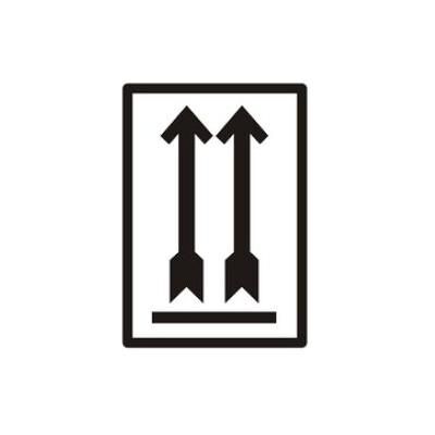 Rillprint, Etiketten, Hinweisetiketten OBEN! NICHT STÜRZEN permanent klebend, Farbe: weiss / schwarz Rillprint, Etiketten, Hinweisetiketten OBEN! NICHT STÜRZEN permanent klebend, Farbe: weiss / schwarz