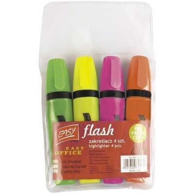 Easy, Marker, Textmarker 4 Farben EINFACH Easy, Marker, Textmarker 4 Farben EINFACH