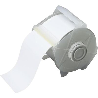 Brady, Etikettenrolle, B-595, Vinyl, Weiss, 76mm x 30m, permanent, f. GlobalMark (76.20 mm) Brady, Etikettenrolle, B-595, Vinyl, Weiss, 76mm x 30m, permanent, f. GlobalMark (76.20 mm)