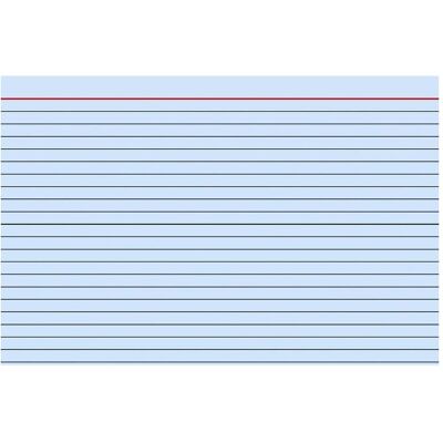 Brunnen, Karteikarten, Karteikarte DIN A5 quer liniert blau 100 St./Pack. (A5, 180 g/m²) Brunnen, Karteikarten, Karteikarte DIN A5 quer liniert blau 100 St./Pack. (A5, 180 g/m²)