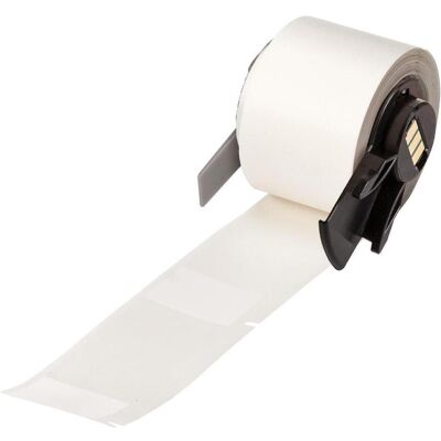 Brady, Etikettenrolle, M6-21-642, Polyvinylfluorid, Weiss/Transparent, matt, 25.40 x 19.05(63.50) mm, permanent, für (33.32 mm) Brady, Etikettenrolle, M6-21-642, Polyvinylfluorid, Weiss/Transparent, matt, 25.40 x 19.05(63.50) mm, permanent, für (33.32 mm)