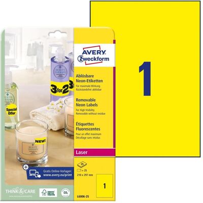 Avery Dennison, Etiketten, Zweckform L6006 Avery Dennison, Etiketten, Zweckform L6006