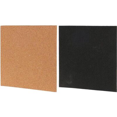 Casativo, Pinnwand, 4 Kreidetafeln und 3 Kork Pinnwände mit 1 Kreidestift, 21 Klebepunkten und 6 Pins, je 22 x 22 cm (Pinnwand, 22 x 22 cm) Casativo, Pinnwand, 4 Kreidetafeln und 3 Kork Pinnwände mit 1 Kreidestift, 21 Klebepunkten und 6 Pins, je 22 x 22 cm (Pinnwand, 22 x 22 cm)