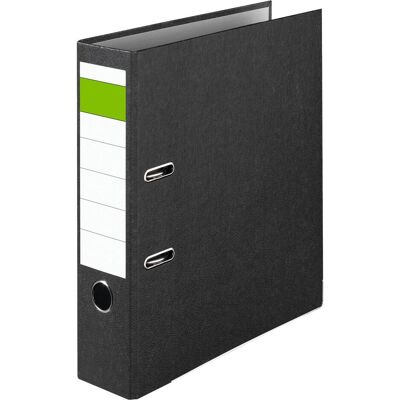 Soennecken, Ordner, Ordner Economy DIN A4 80mm RC Pappe schwarz 20 St./Pack. (A4, 80 mm, 20 Stk.) Soennecken, Ordner, Ordner Economy DIN A4 80mm RC Pappe schwarz 20 St./Pack. (A4, 80 mm, 20 Stk.)