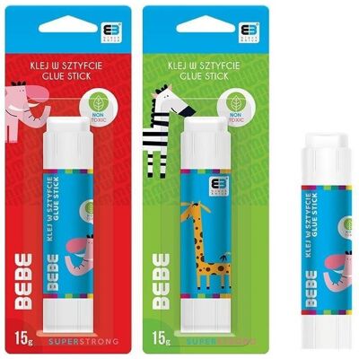 Interdruk, Klebestift, Klebestift 15g BB Kids Mix Interdruk, Klebestift, Klebestift 15g BB Kids Mix