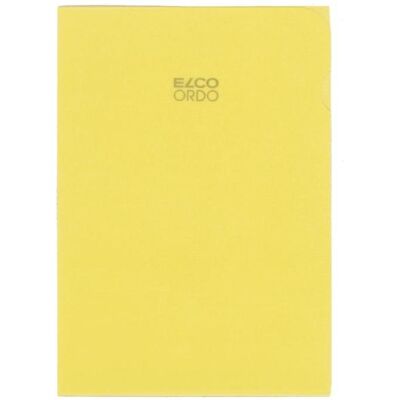 Elco, Mappe, 10 Sichthüllen Ordo transparent DIN A4 gelb glatt 80 g/qm (A4, 10x) Elco, Mappe, 10 Sichthüllen Ordo transparent DIN A4 gelb glatt 80 g/qm (A4, 10x)