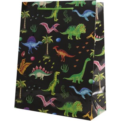 Idena, Geschenkverpackung, Geschenktasche Dinos Kupferpapier 128g/m² 18x23x8cm (1x) Idena, Geschenkverpackung, Geschenktasche Dinos Kupferpapier 128g/m² 18x23x8cm (1x)