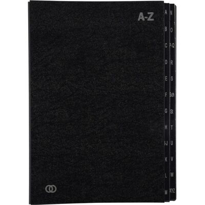 Soennecken, Ordner, Pultordner oeco 3424 A-Z 24tlg schwarz (A4) Soennecken, Ordner, Pultordner oeco 3424 A-Z 24tlg schwarz (A4)