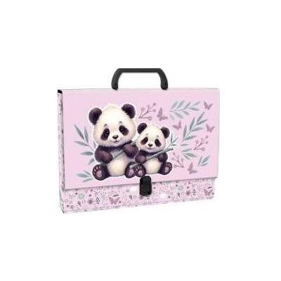 Derform, Mappe, Panda-Aktentasche mit Griff Derform, Mappe, Panda-Aktentasche mit Griff