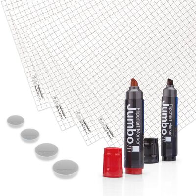 Magnetoplan, Zubehör Präsentieren, Flipchart Starter Kit Magnetoplan, Zubehör Präsentieren, Flipchart Starter Kit