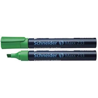 Schneider, Marker, Permanentmarker Maxx 233 Strichstärke: 1-5 mm Schreibfarbe: grün Schneider, Marker, Permanentmarker Maxx 233 Strichstärke: 1-5 mm Schreibfarbe: grün