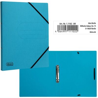 Idena, Ordner, Eco Ringbuch A4 2 Ringe hellblau FSC-Mix (A4, 20 mm, 1 Stk.) Idena, Ordner, Eco Ringbuch A4 2 Ringe hellblau FSC-Mix (A4, 20 mm, 1 Stk.)