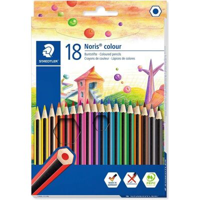 Staedtler Malstifte, Buntstift Noris colour 18 (18x) Staedtler Malstifte, Buntstift Noris colour 18 (18x)