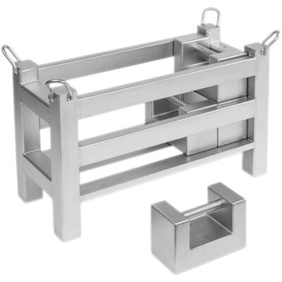 Kern, Feinwaage, Gewichtskorb 40kg M1 für 8x 20kg Block - Gesamtgewicht 200kg Kern, Feinwaage, Gewichtskorb 40kg M1 für 8x 20kg Block - Gesamtgewicht 200kg
