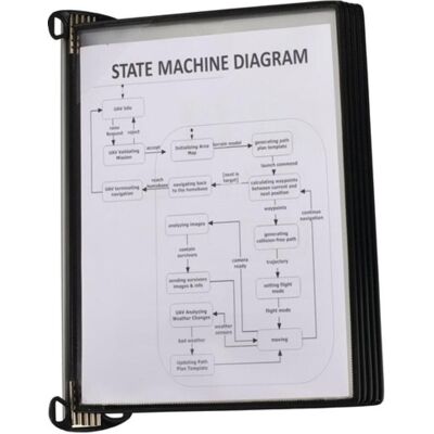 Tarifold Wand-Sichttafelsystem PRO 920304 A4 schwarz 5 Tafeln Tarifold Wand-Sichttafelsystem PRO 920304 A4 schwarz 5 Tafeln