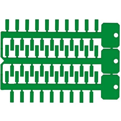 Brady, Etiketten, TAG -4 12 GREEN, ACS-Kennzeichnung, grün, 4 x 12 mm, 3 Reihen (1026 Anhänger) Brady, Etiketten, TAG -4 12 GREEN, ACS-Kennzeichnung, grün, 4 x 12 mm, 3 Reihen (1026 Anhänger)