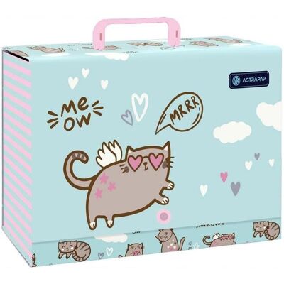 Astra, Mappe, Meow XL Aktentasche mit Griff (C4) Astra, Mappe, Meow XL Aktentasche mit Griff (C4)