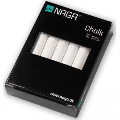 Naga, Zubehör Präsentieren, Tavlekridt 12 stk. i pakke Kridt 10,8x2x5,5mm (1stk) Naga, Zubehör Präsentieren, Tavlekridt 12 stk. i pakke Kridt 10,8x2x5,5mm (1stk)