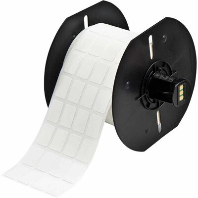 Brady, Etikettenrolle, B33-68-490, FreezerBondz(TM), Polyester, Weiss, matt, 12.70 x 19.05 mm, permanent, 4-bahnig ( (63.50 mm) Brady, Etikettenrolle, B33-68-490, FreezerBondz(TM), Polyester, Weiss, matt, 12.70 x 19.05 mm, permanent, 4-bahnig ( (63.50 mm)