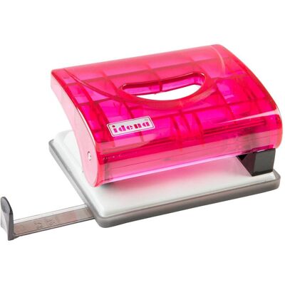 Idena, Locher, Locher transluzent rot bis 16 Blatt Idena, Locher, Locher transluzent rot bis 16 Blatt