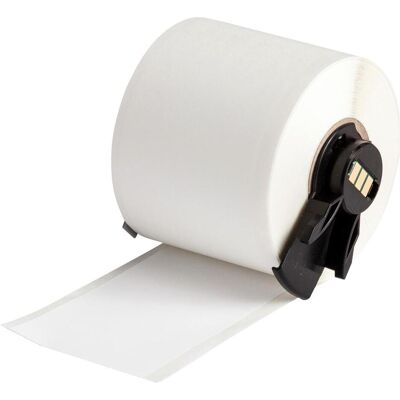 Brady, Etikettenrolle, M6C-1900-489, Polyester, Weiss, matt, 48.26 mm x 15.24 m, extra stark haftend, Endlos (54.61 mm) Brady, Etikettenrolle, M6C-1900-489, Polyester, Weiss, matt, 48.26 mm x 15.24 m, extra stark haftend, Endlos (54.61 mm)