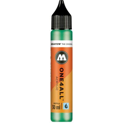 Molotow, Ersatzpatronen + Tintenfass, Nachfülltinte One4All für Permanentmarker 30ml metallic hellgrün (Hellgrün, 1 Stk.) Molotow, Ersatzpatronen + Tintenfass, Nachfülltinte One4All für Permanentmarker 30ml metallic hellgrün (Hellgrün, 1 Stk.)