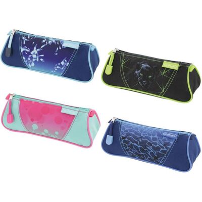 Herlitz, Etui, Schüleretui Faulenzer dreikant Mix M.s. Herlitz, Etui, Schüleretui Faulenzer dreikant Mix M.s.