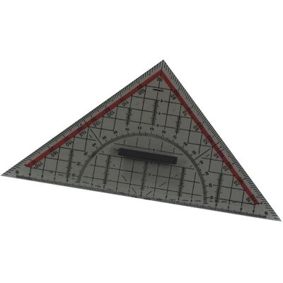 Herlitz, Lineal, Geodreieck, Hypotenuse: 200 mm, mit Griffleiste transparent, aus Kunststoff, schwarz geprägte mm- E (20 cm, Kunststoff) Herlitz, Lineal, Geodreieck, Hypotenuse: 200 mm, mit Griffleiste transparent, aus Kunststoff, schwarz geprägte mm- E (20 cm, Kunststoff)