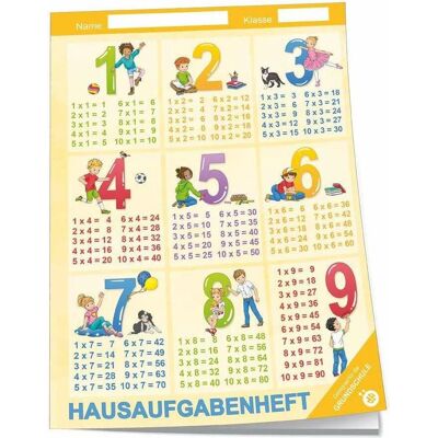 Magni, Heft + Block, Trötsch Hausaufgabenheft Grundschule 1x1: Schulplaner Hausaufgabenheft Timer Terminkalender (A5) Magni, Heft + Block, Trötsch Hausaufgabenheft Grundschule 1x1: Schulplaner Hausaufgabenheft Timer Terminkalender (A5)