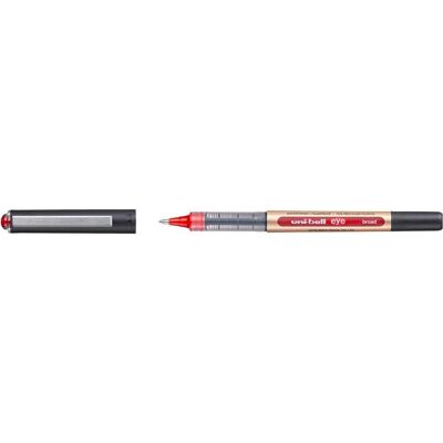 Mitsubishi Schreibstifte, Tintenroller UB EYE broad UB-150-10E rot 12 Stk. (12x) Mitsubishi Schreibstifte, Tintenroller UB EYE broad UB-150-10E rot 12 Stk. (12x)