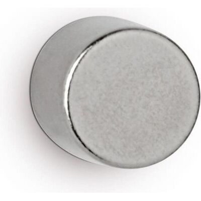 Maul, Magnet, Neodym-Scheibenmagnet, 8 mm, Haftkraft: 2,8 kg, silber Durchmesser: 8 mm / Höhe: 5 mm, hohe Haftkraf (10x) Maul, Magnet, Neodym-Scheibenmagnet, 8 mm, Haftkraft: 2,8 kg, silber Durchmesser: 8 mm / Höhe: 5 mm, hohe Haftkraf (10x)