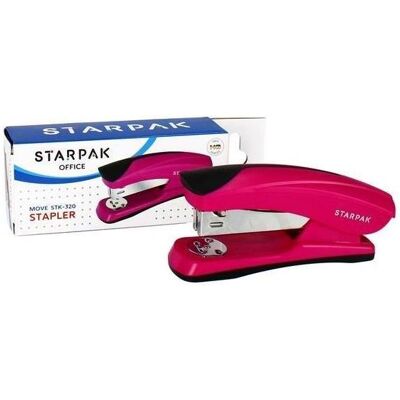 Starpak, Heftgerät, Bewegen Sie den rosa Hefter STK-320 (20 Blätter) Starpak, Heftgerät, Bewegen Sie den rosa Hefter STK-320 (20 Blätter)