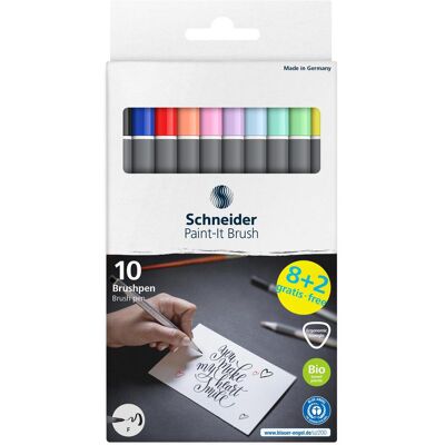 Schneider, Malstifte, Paint-It 070 Filzstifte farbsortiert, 10 St. (10x) Schneider, Malstifte, Paint-It 070 Filzstifte farbsortiert, 10 St. (10x)