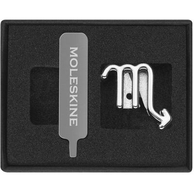 Moleskine, Heft + Block, Pins Scorpio Silver (Kein Einband) Moleskine, Heft + Block, Pins Scorpio Silver (Kein Einband)