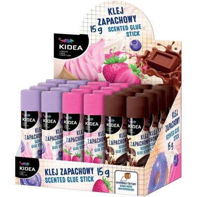 Derform, Klebestift, Duftklebestifte 15g (24 Stück) KIDEA Derform, Klebestift, Duftklebestifte 15g (24 Stück) KIDEA
